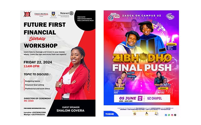 Printed promotional flyer
